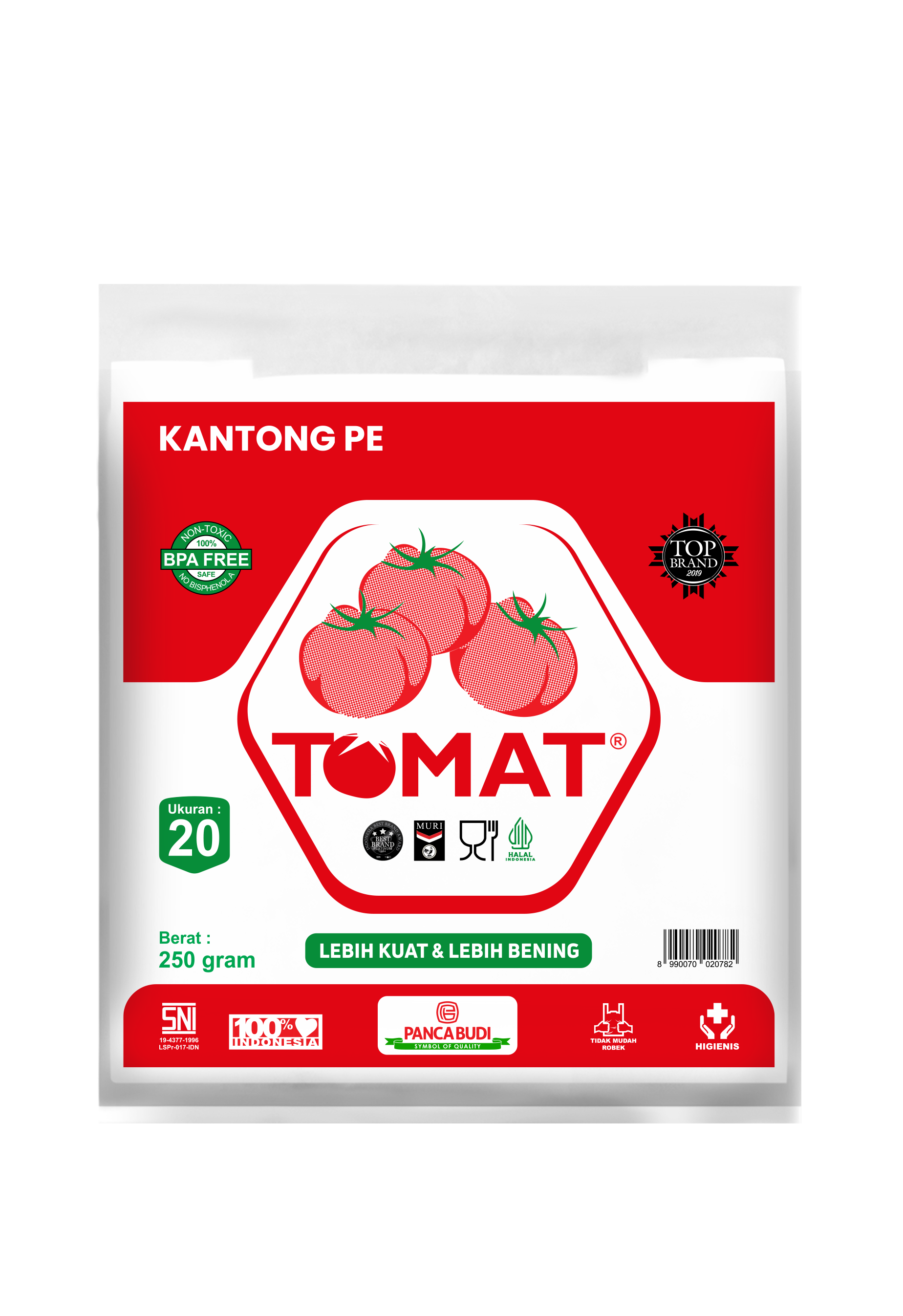 Kantong Belanja PE Tomat