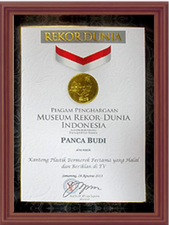 Rekor Muri | Serifikat Muri
