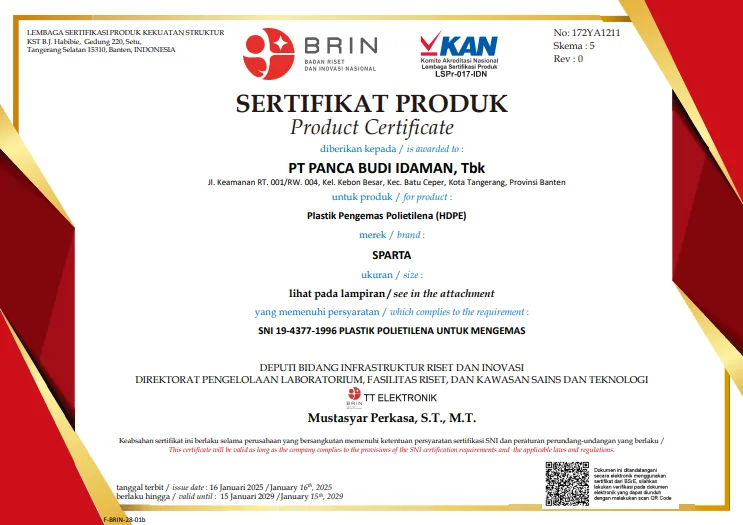 SNI | Sertifikat SNI 2025